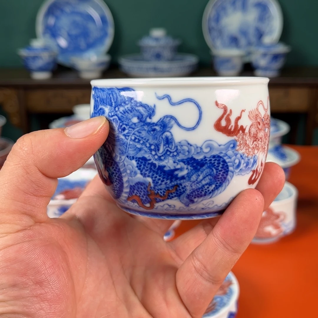 瓷片景德镇手工手绘