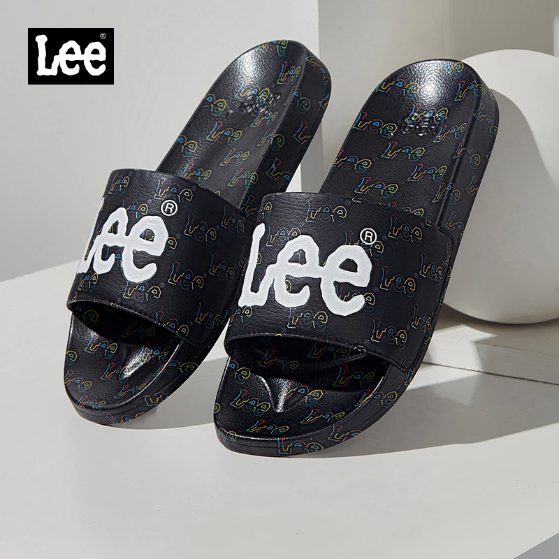 Lee官方夏季2025新款沙滩踩屎感防滑凉男潮男男士拖鞋外穿凉拖鞋