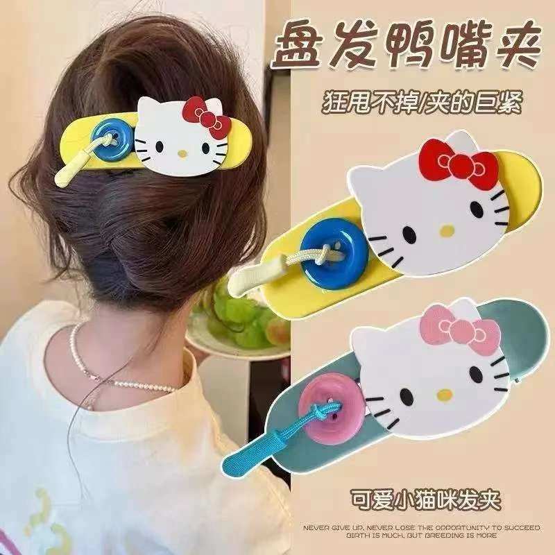 少女风甜美女鸭嘴夹可爱风发夹网红发卡发饰头饰东方洛可可碎发夹