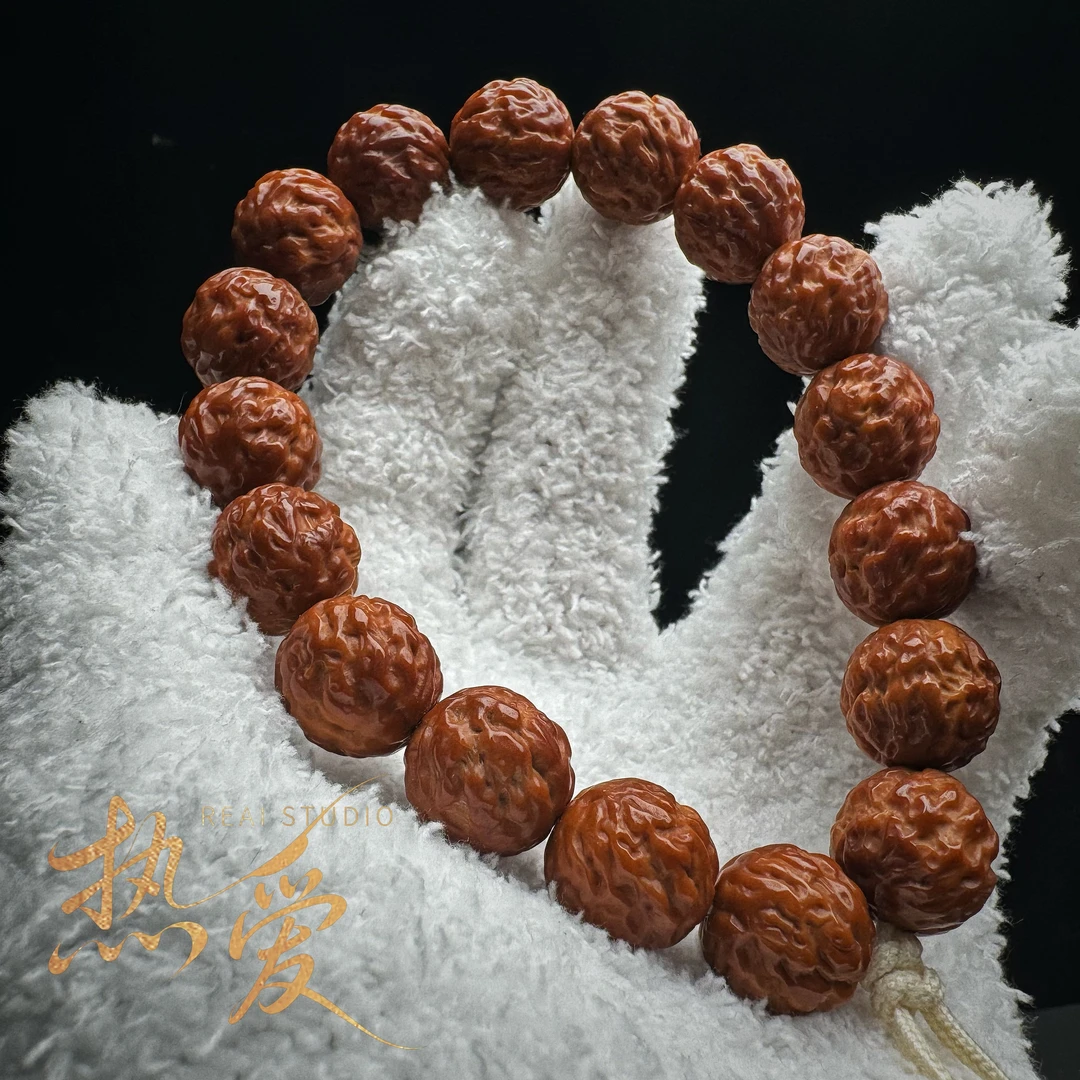 【热爱】硬骨头战斗瑕 猴头手串