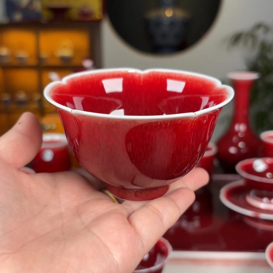 杯子景德镇高温原矿釉