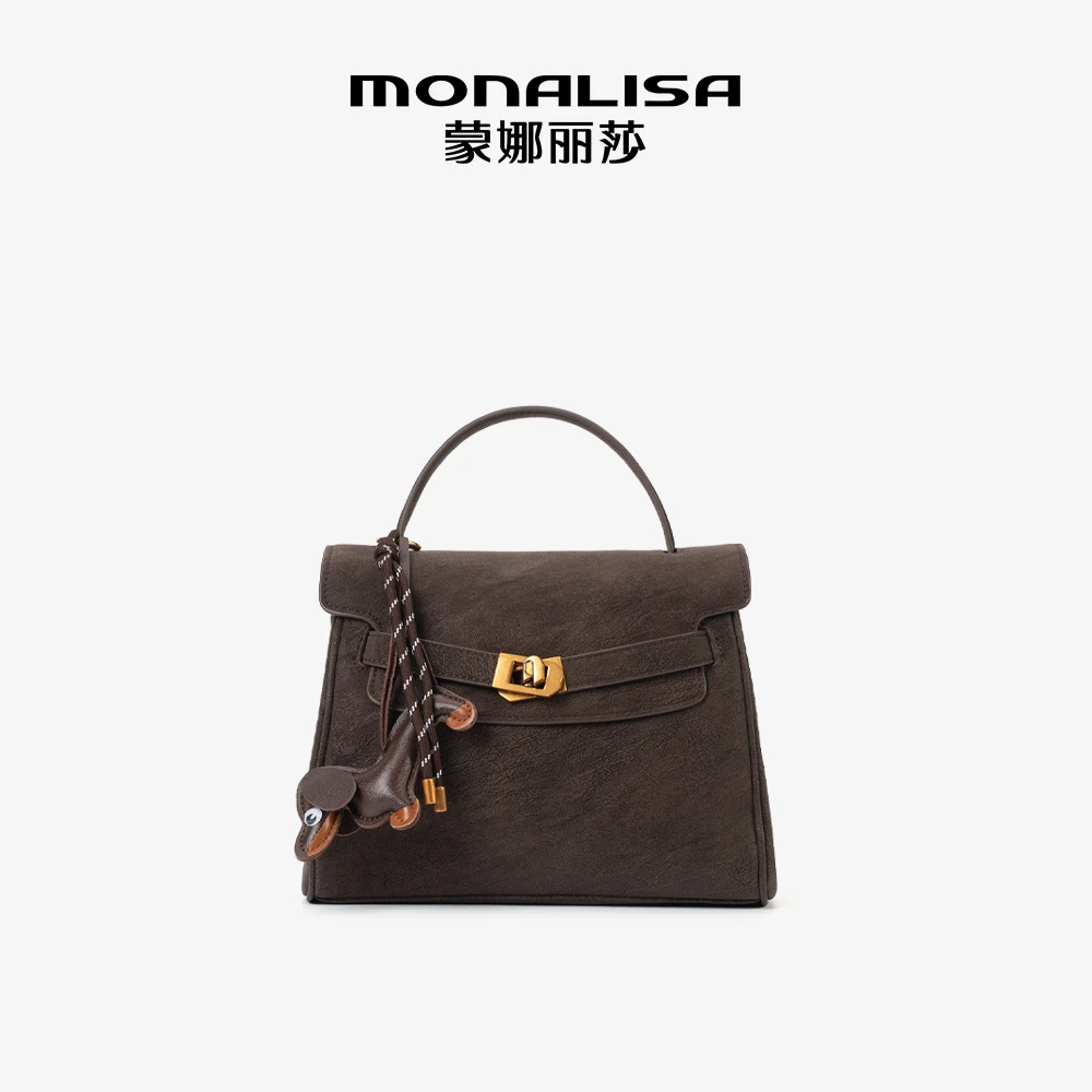 蒙娜丽莎新款轻奢时尚链条托特包斜挎手提包M250956