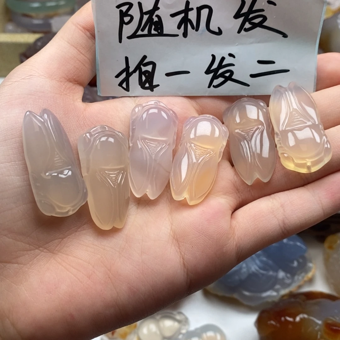 玛瑙/玉髓未镶嵌颈饰