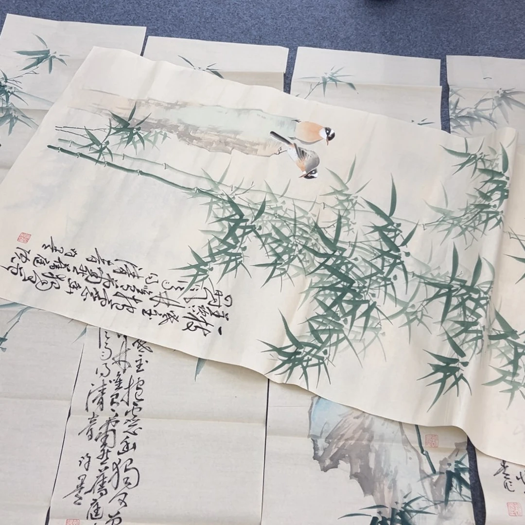 国画绘画作品请欣赏展示