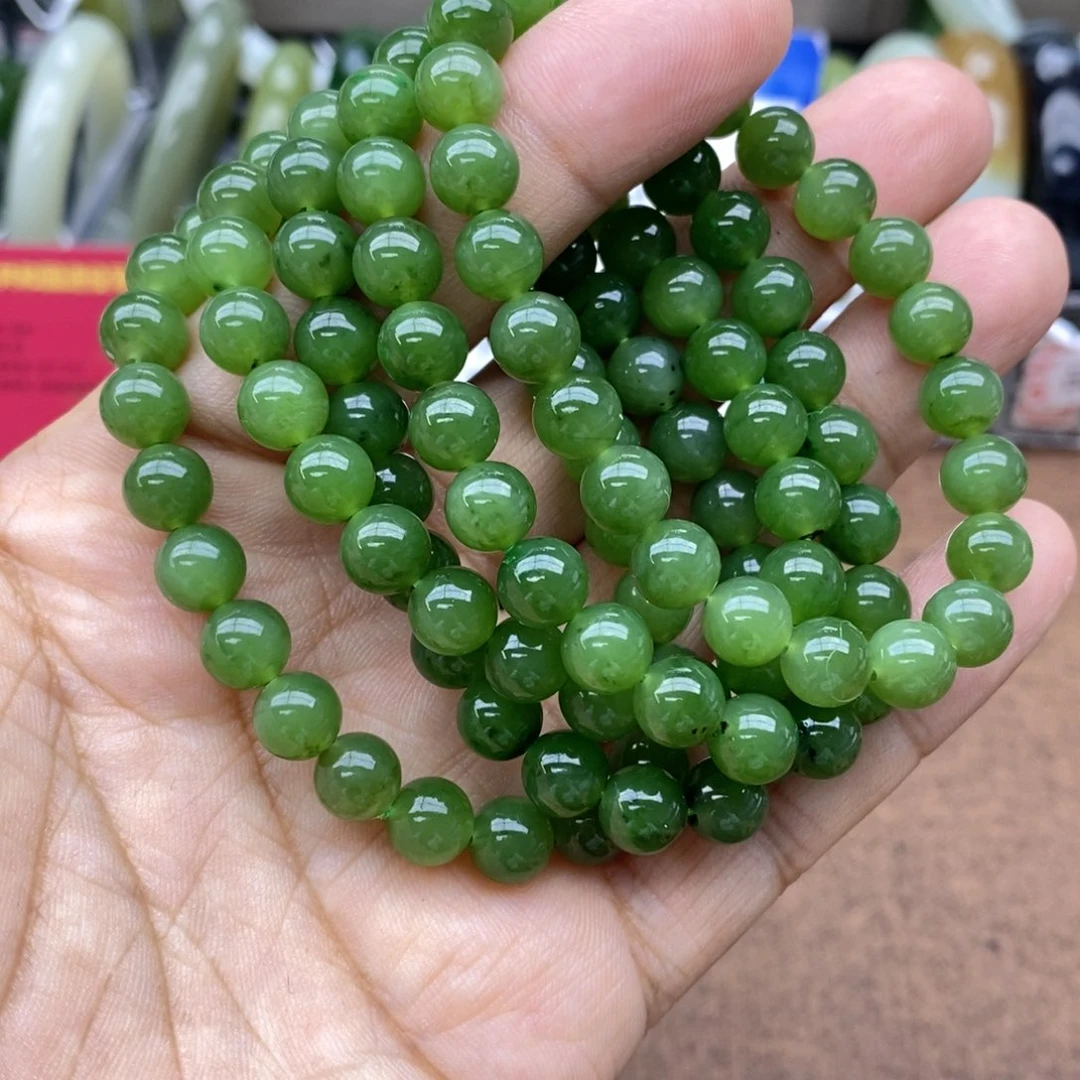 手串未镶嵌和田玉卡8