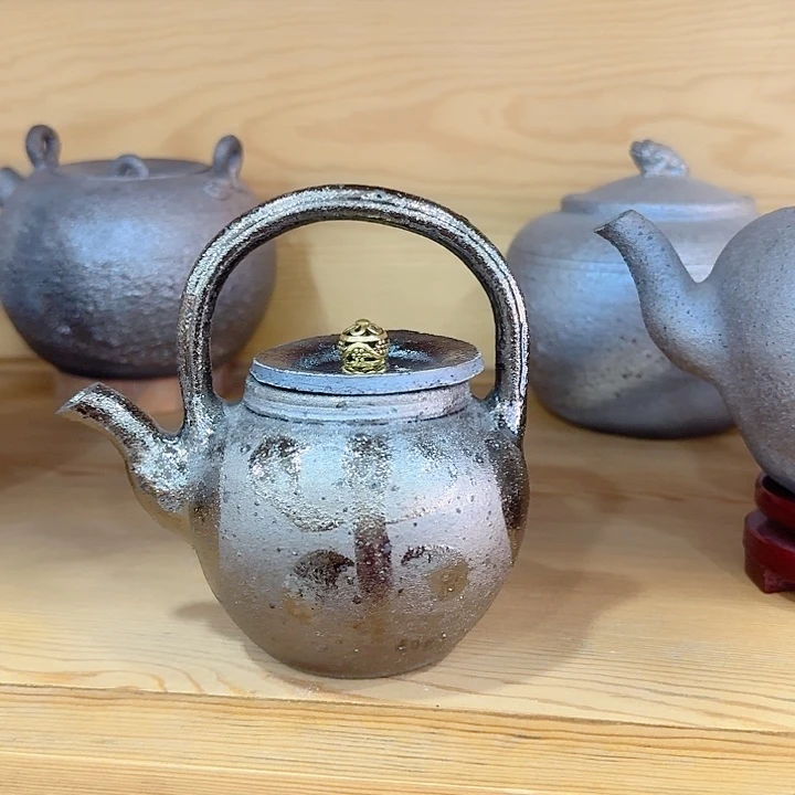 粗砂茶杯蔚县青砂器