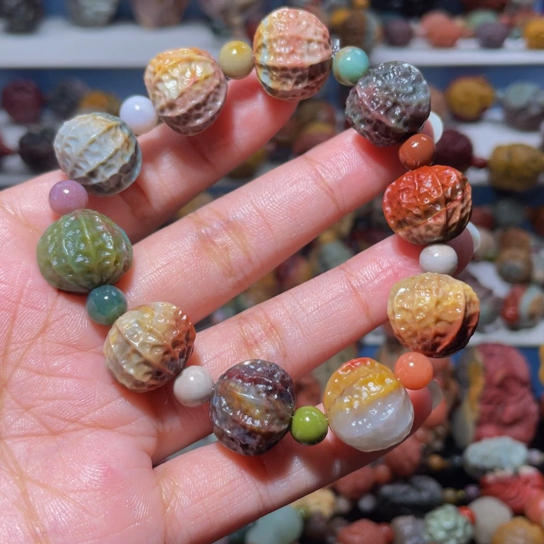 未镶嵌手链石英质玉Y****～