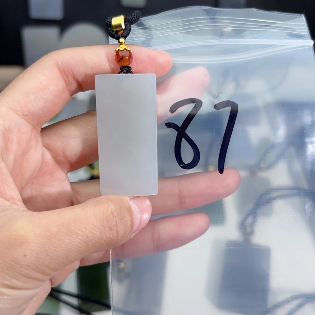 和田玉随形未镶嵌j*果