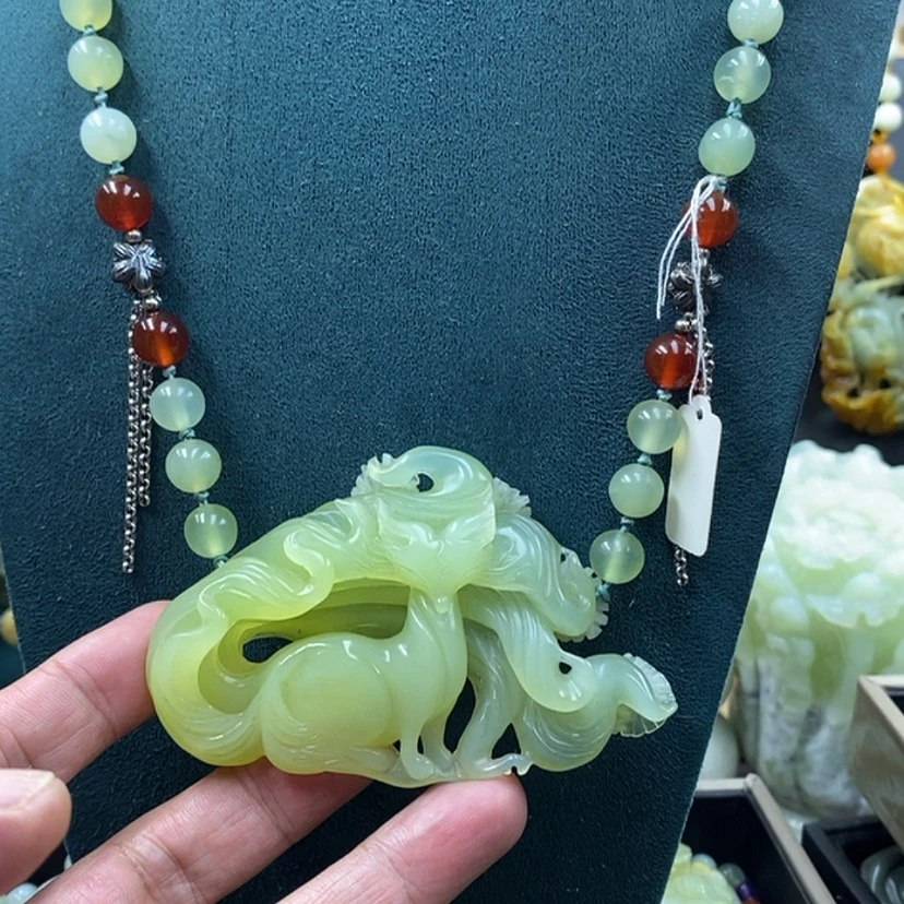 【闪购商品】未镶嵌岫玉吊坠