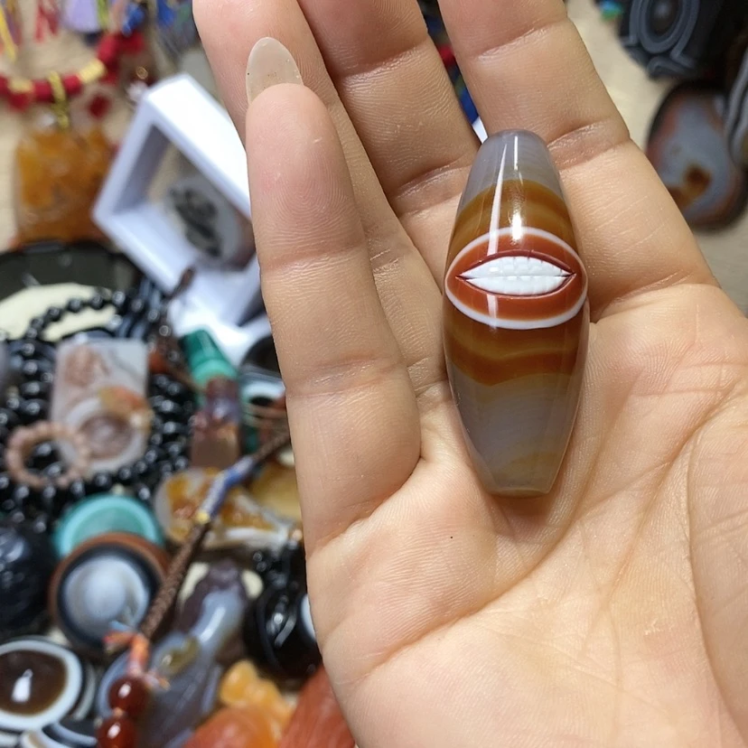 【闪购商品】玛瑙/玉髓颈饰未镶嵌早***哈