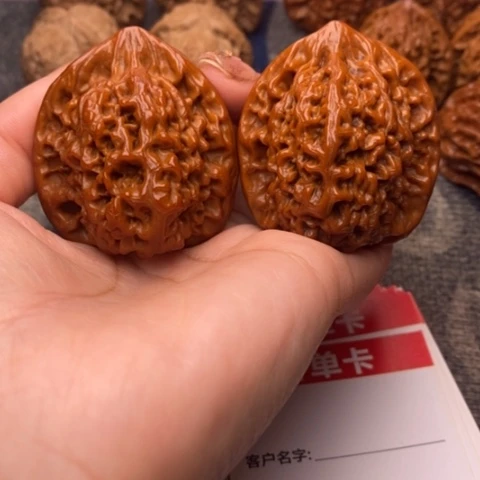 把件文玩核桃        官