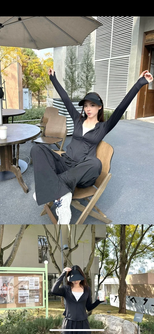 mou下防晒衣双C收腰设计女装