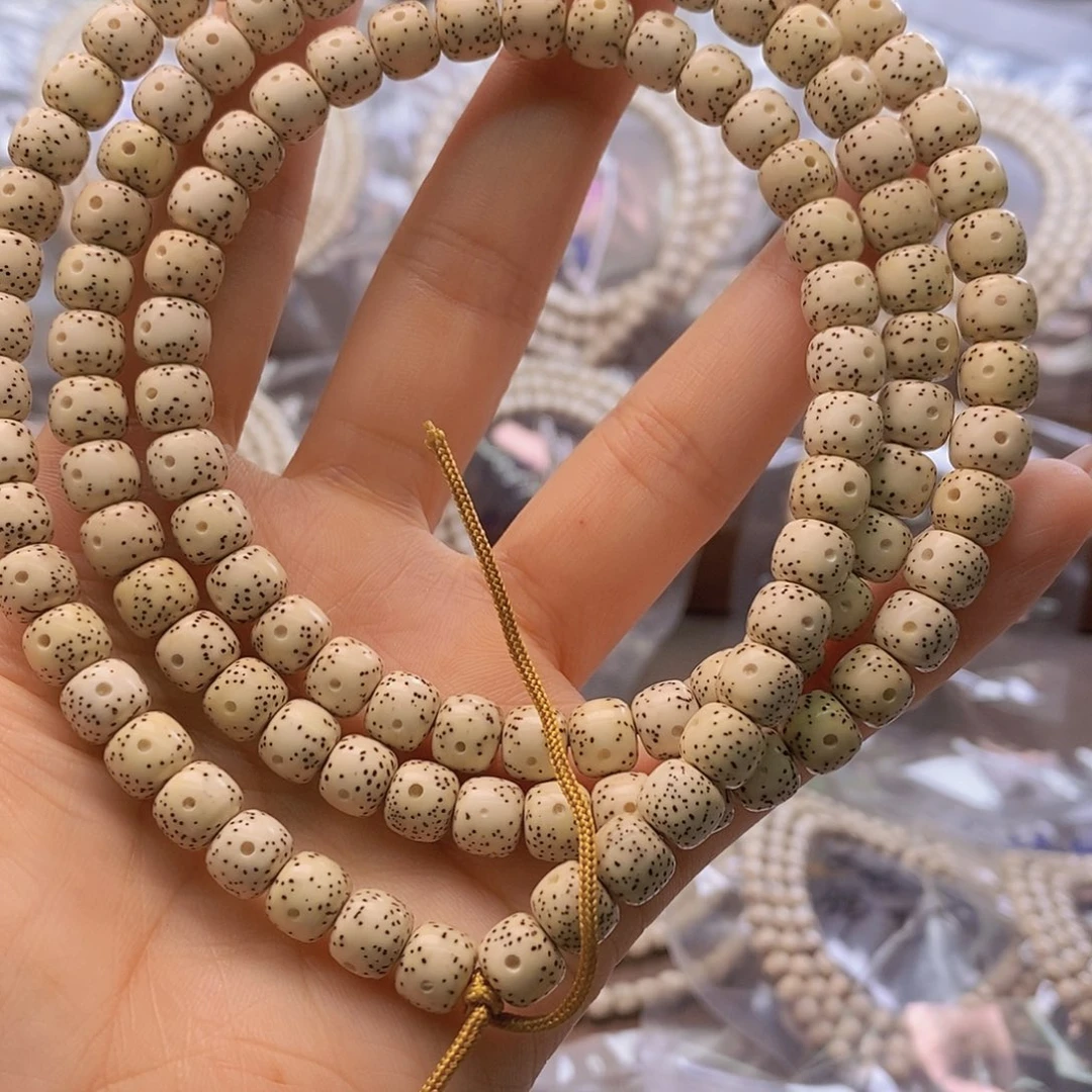 噬***࿐星月菩提手串原白