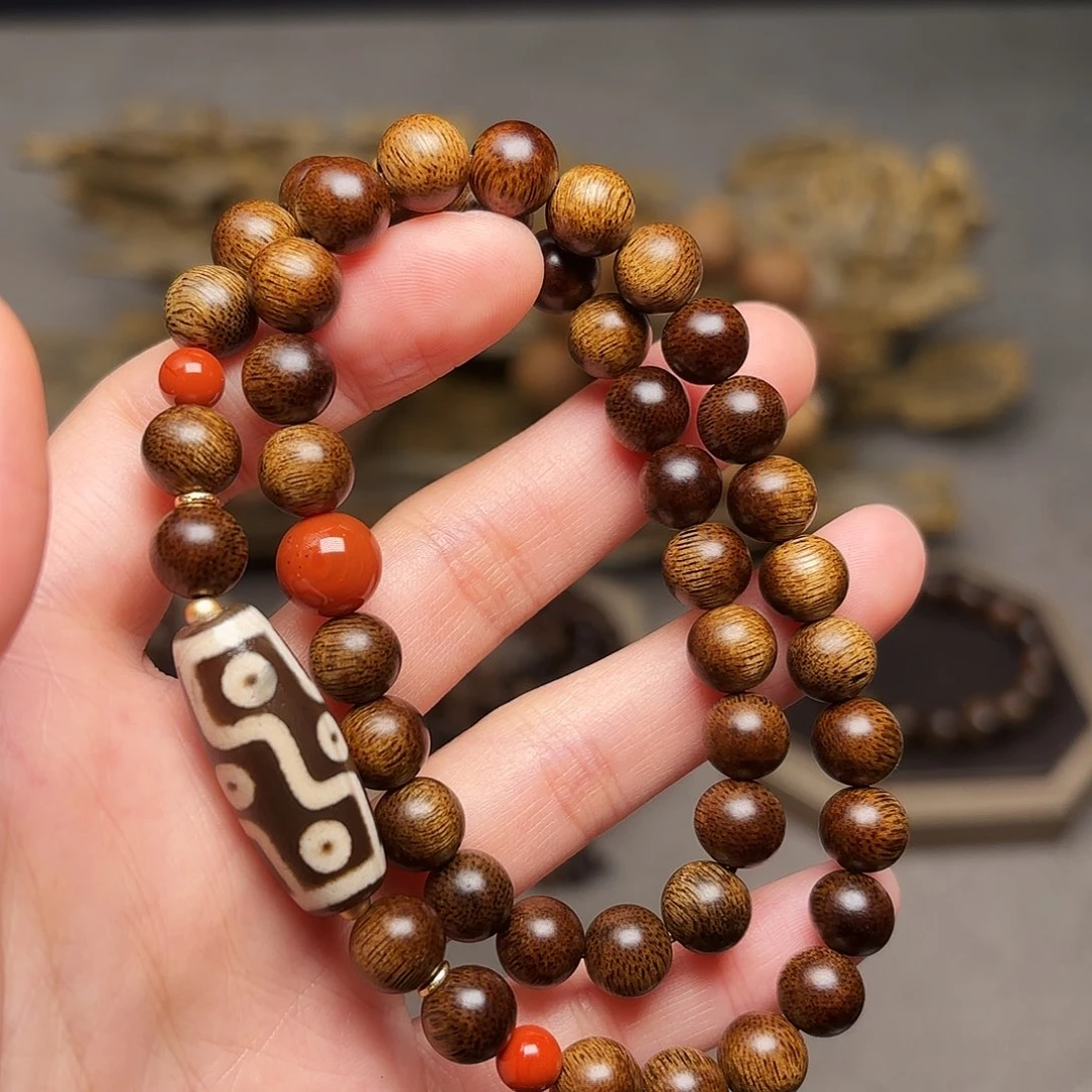 沉香手串柬埔寨菩萨棋0.8配饰