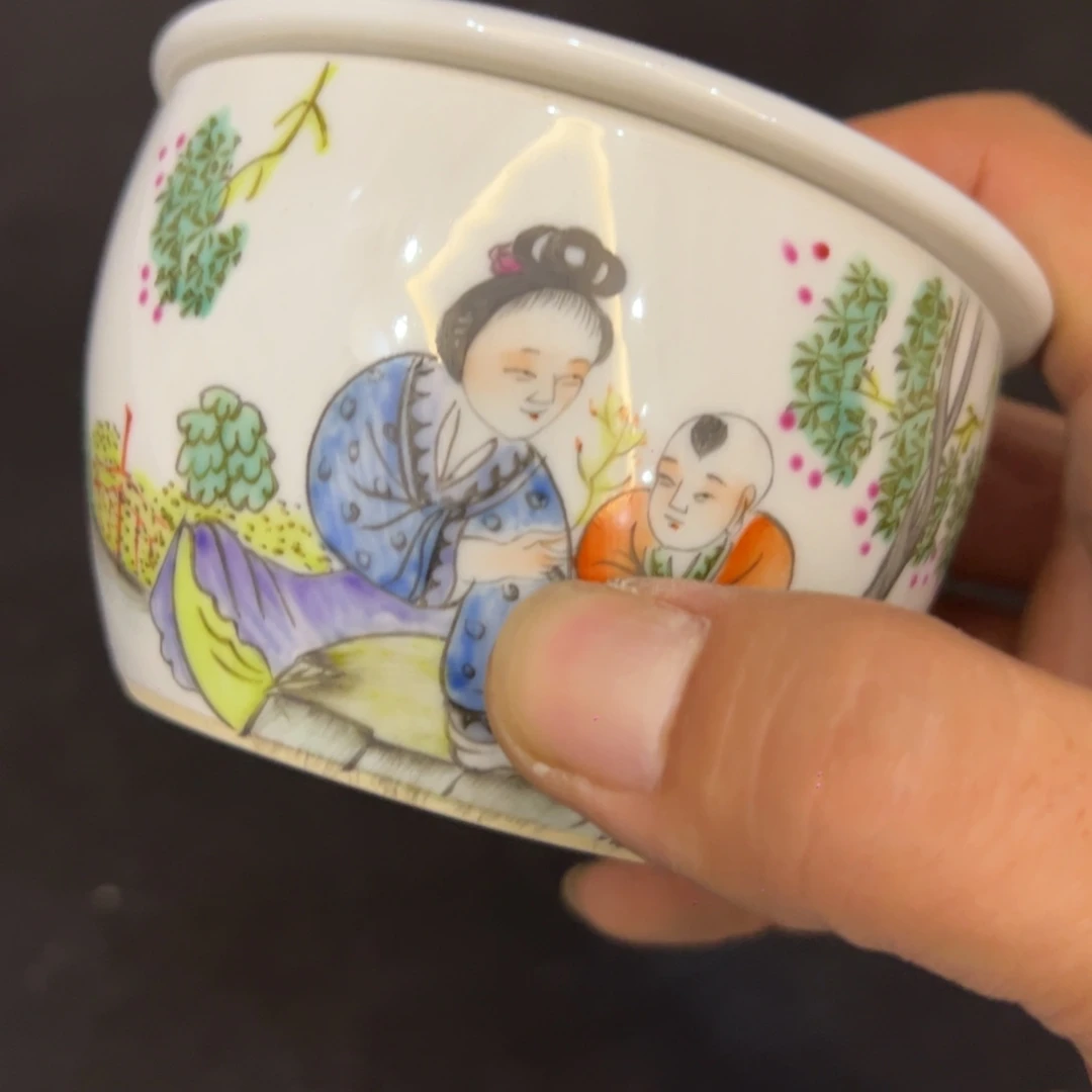 独***点瓷片瓷器摆件、茶室雅器