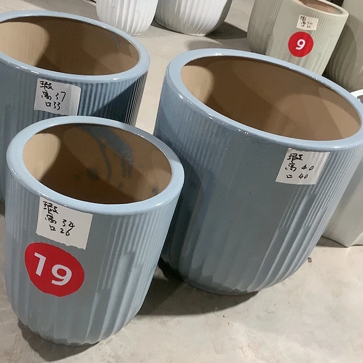 【闪购商品】陶瓷花盆默认微瑕