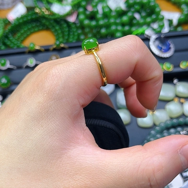 和田玉银S925镶嵌颈饰