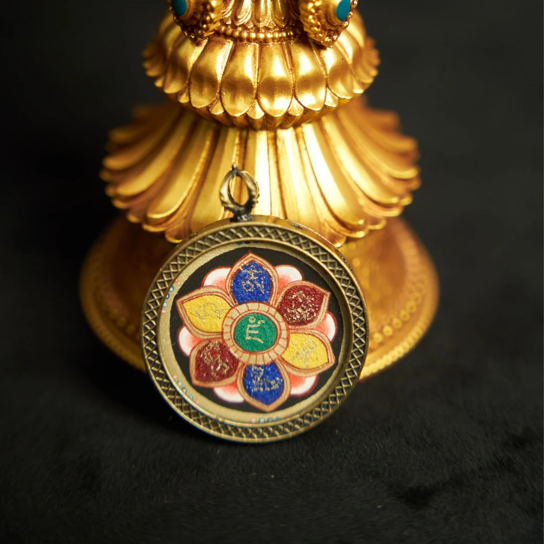 青海热贡纯手绘唐卡F器