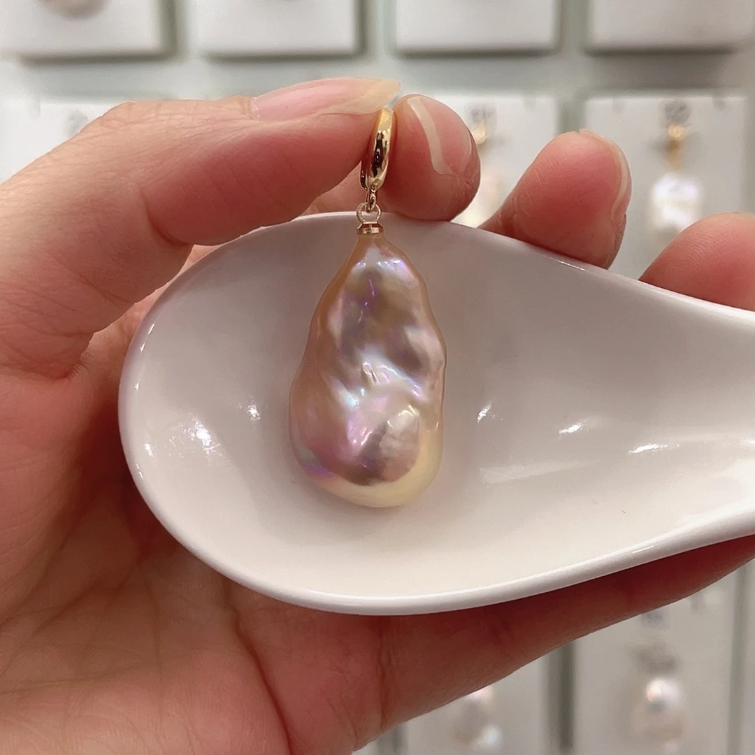 未镶嵌吊坠(赠链)淡水珍珠