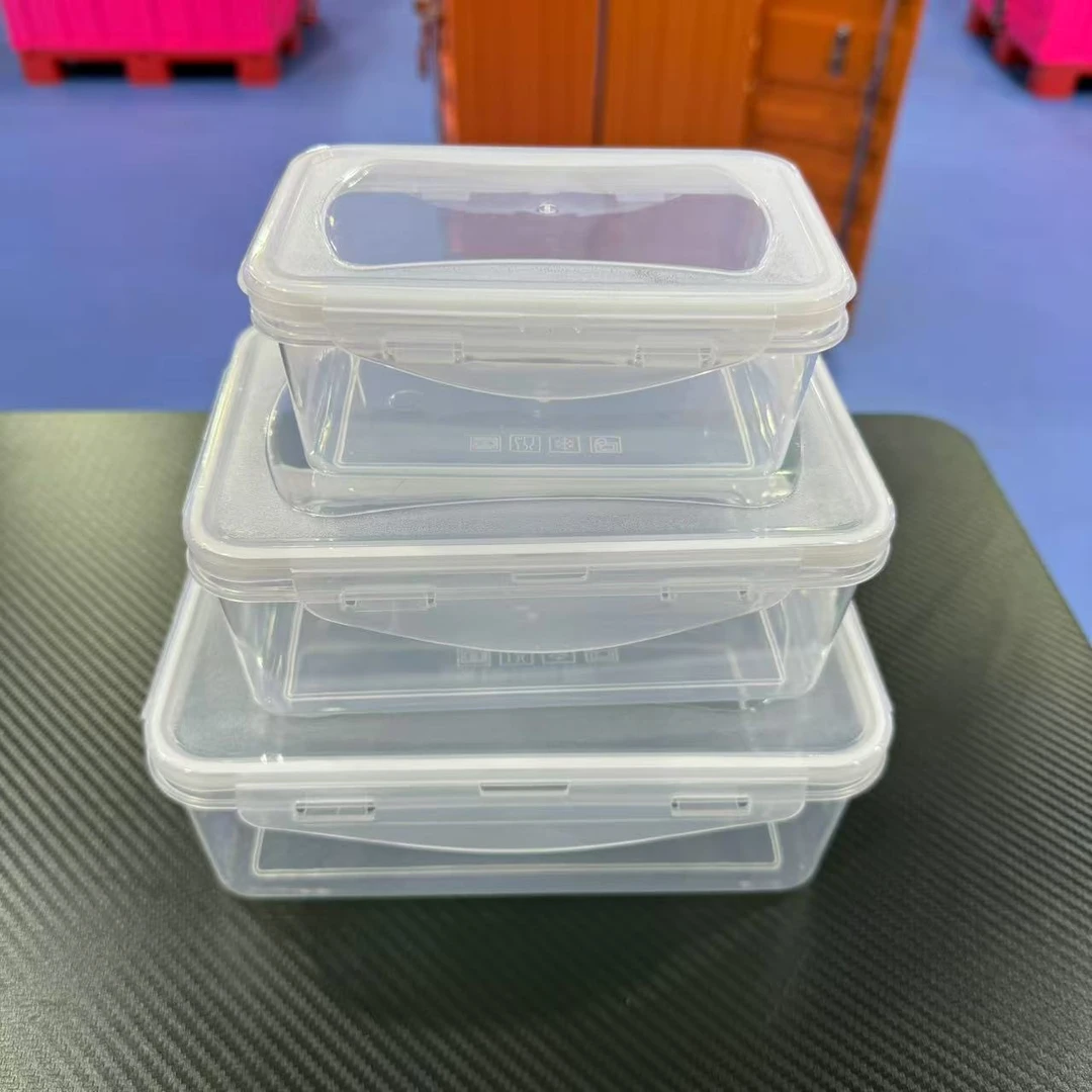 冰箱收纳保鲜盒塑料微波炉饭盒密封盒便携分隔便当盒水果盒储物盒