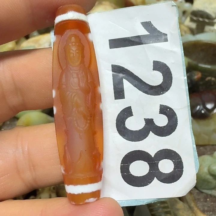 醋***檬玛瑙/玉髓颈饰未镶嵌