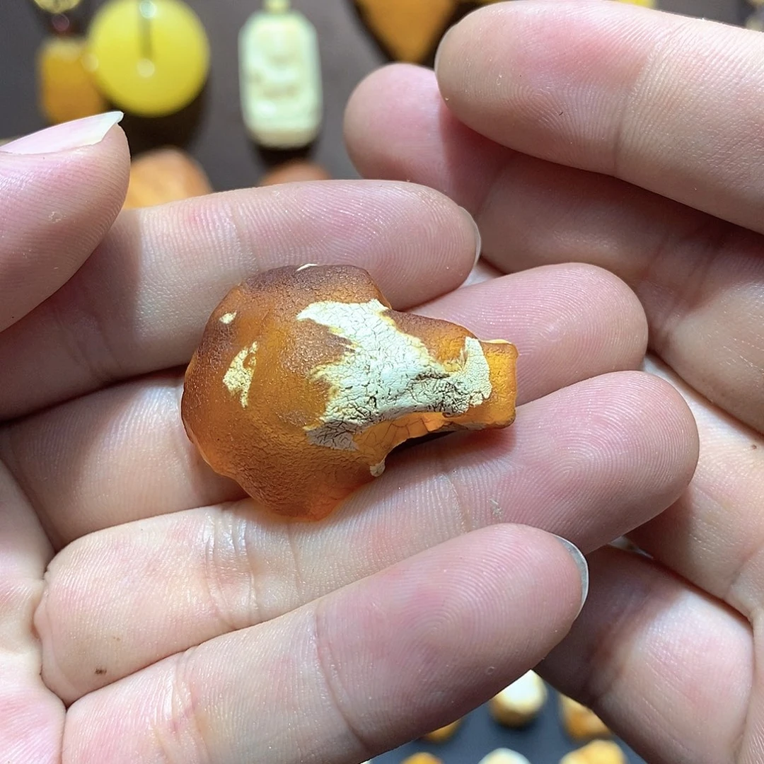 定制琥珀蜜蜡原石定制