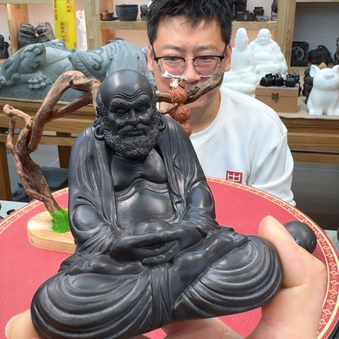 西安石晋錾石雕手工雕刻摆件