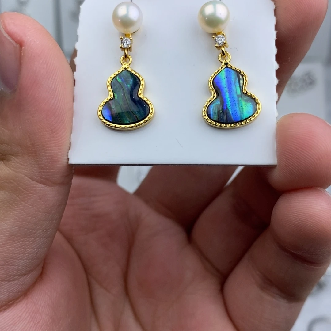 耳饰未镶嵌淡水珍珠