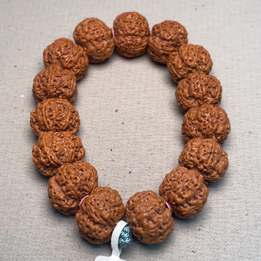 手串金刚菩提原生态六瓣爆肉金刚22+
