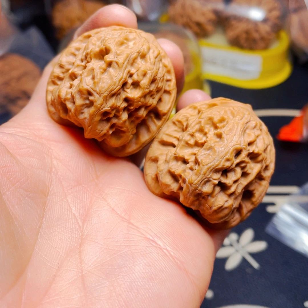 吊坠文玩核桃野狼狮子头