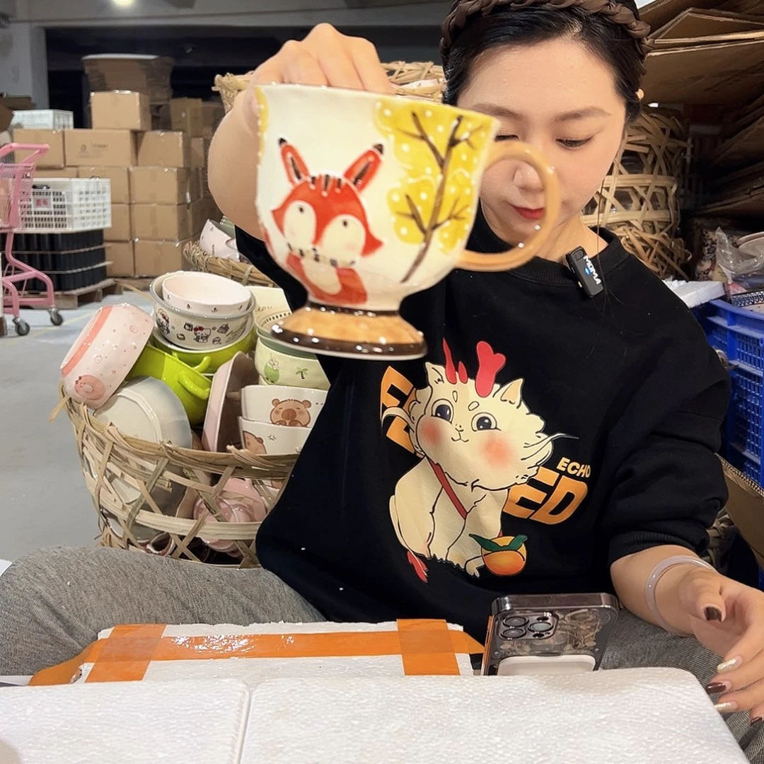 摆件潮州陶瓷工厂微瑕