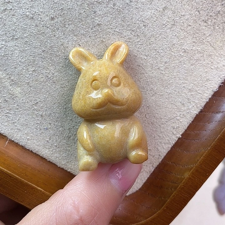 硅化玉吊坠(不含链)未镶嵌