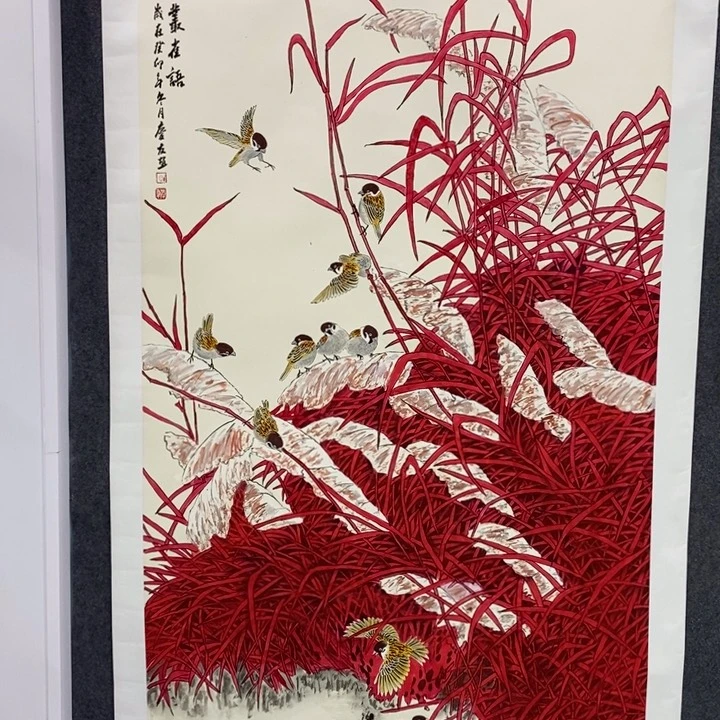 手绘作品等多种形式进行