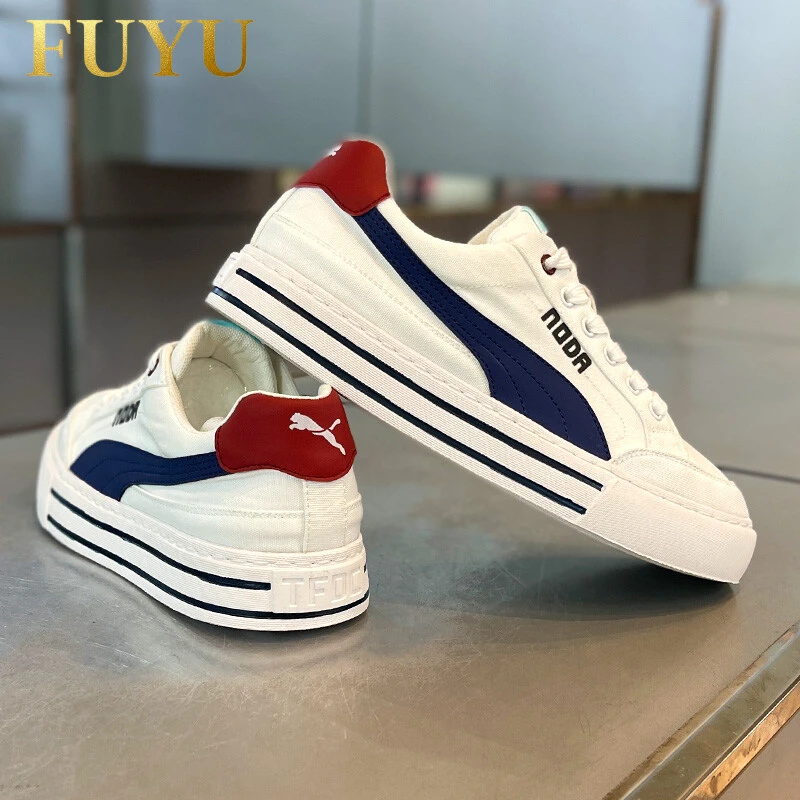 男鞋秋季新款时尚布面透气板鞋男潮流爆款耐磨舒适软底网红休闲鞋