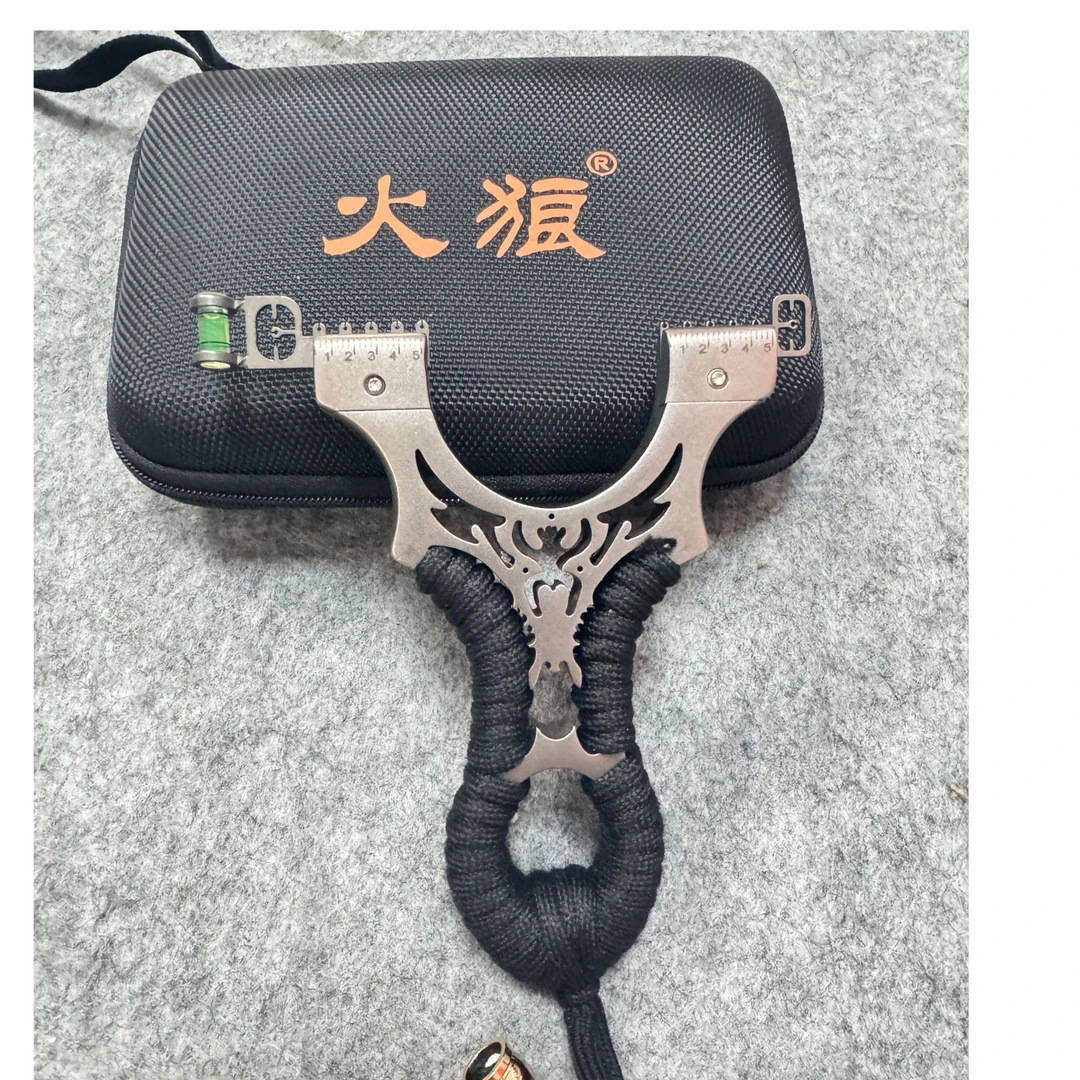 火狼弹弓304不锈钢弹弓户外用品贴片金属弹弓金刚狼高精度