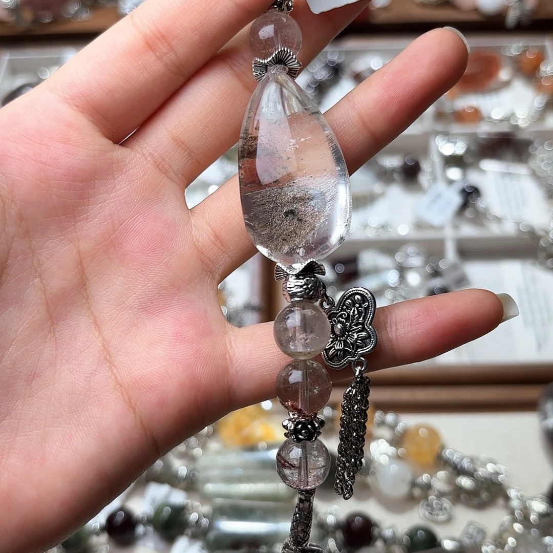 水晶手链合金水晶