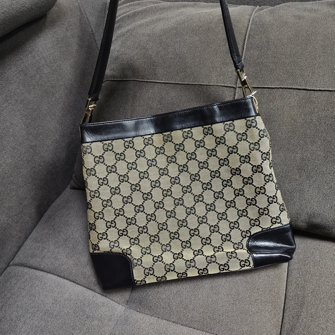 95新 GUCCI/古驰 G专属/古驰单肩托特包/09016