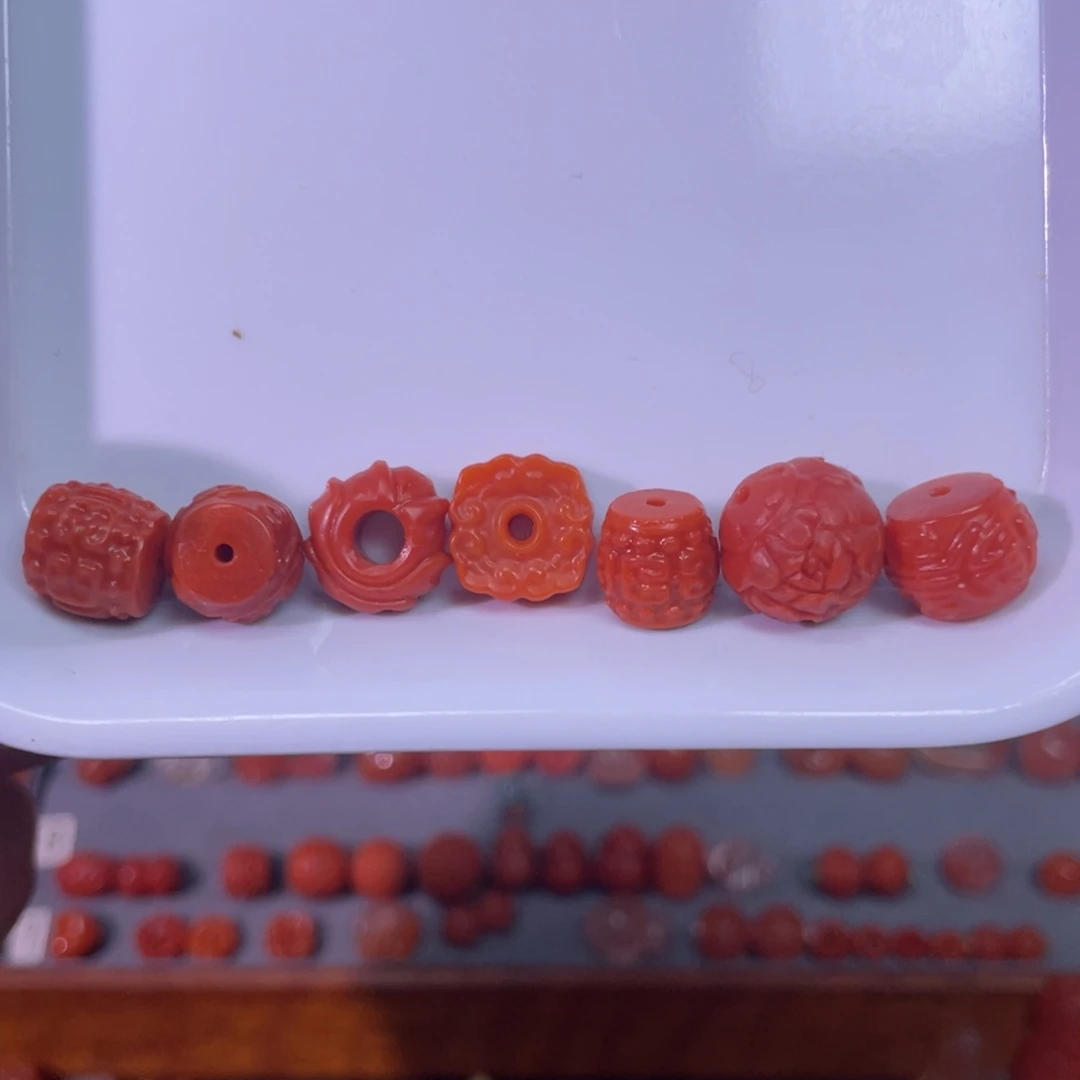 可***限南红玛瑙未镶嵌配饰55克价