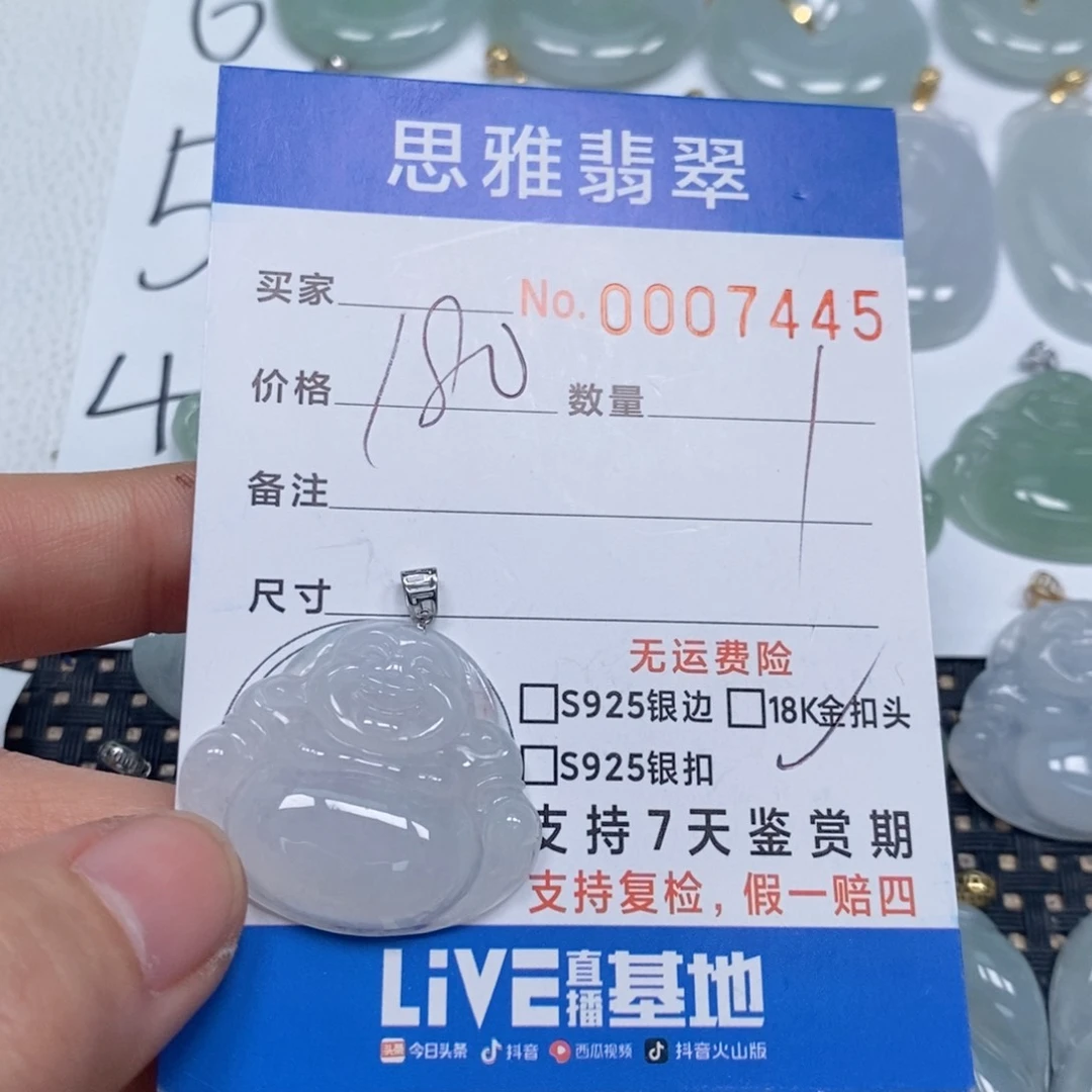 翡翠颈饰未镶嵌天然缅甸翡翠