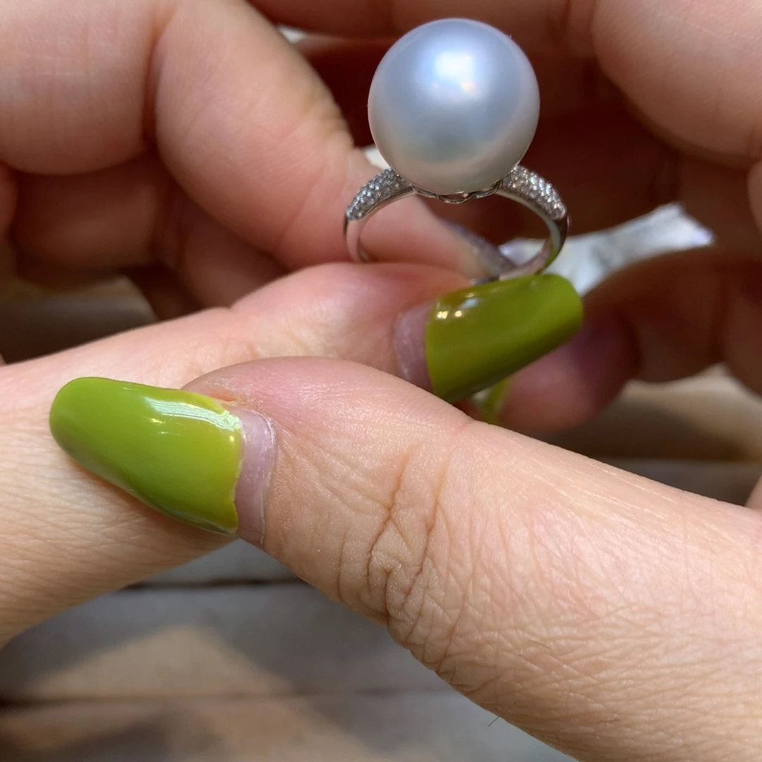 海水珍珠戒指未镶嵌