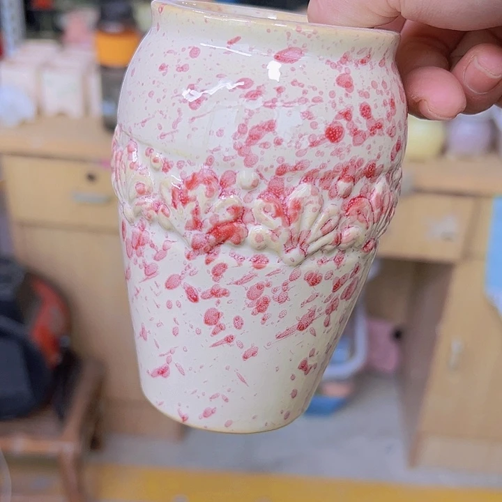 红陶陶瓷花盆当场满12包邮