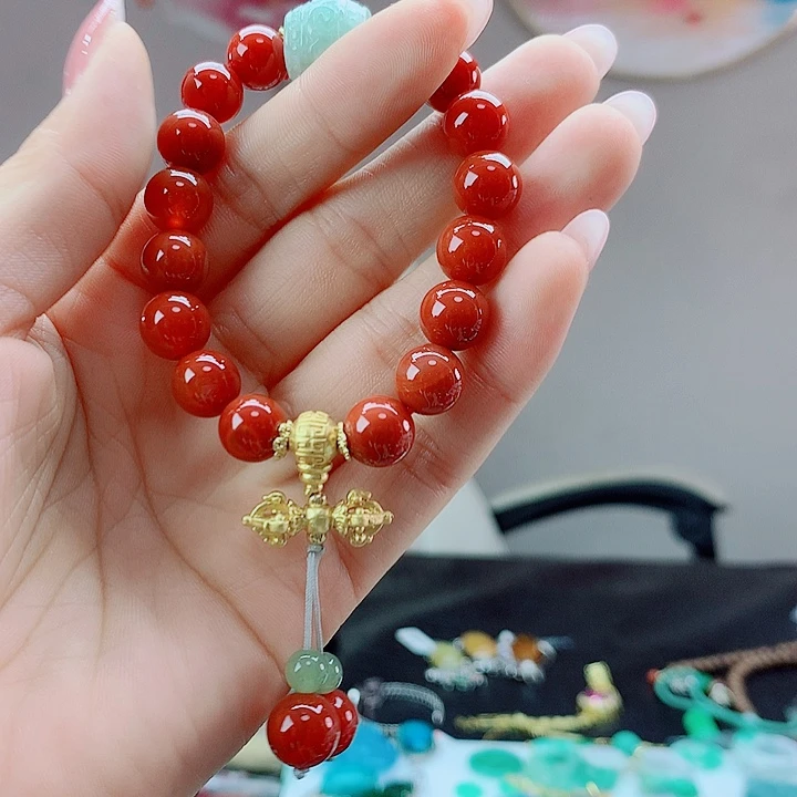未镶嵌手链翡翠，