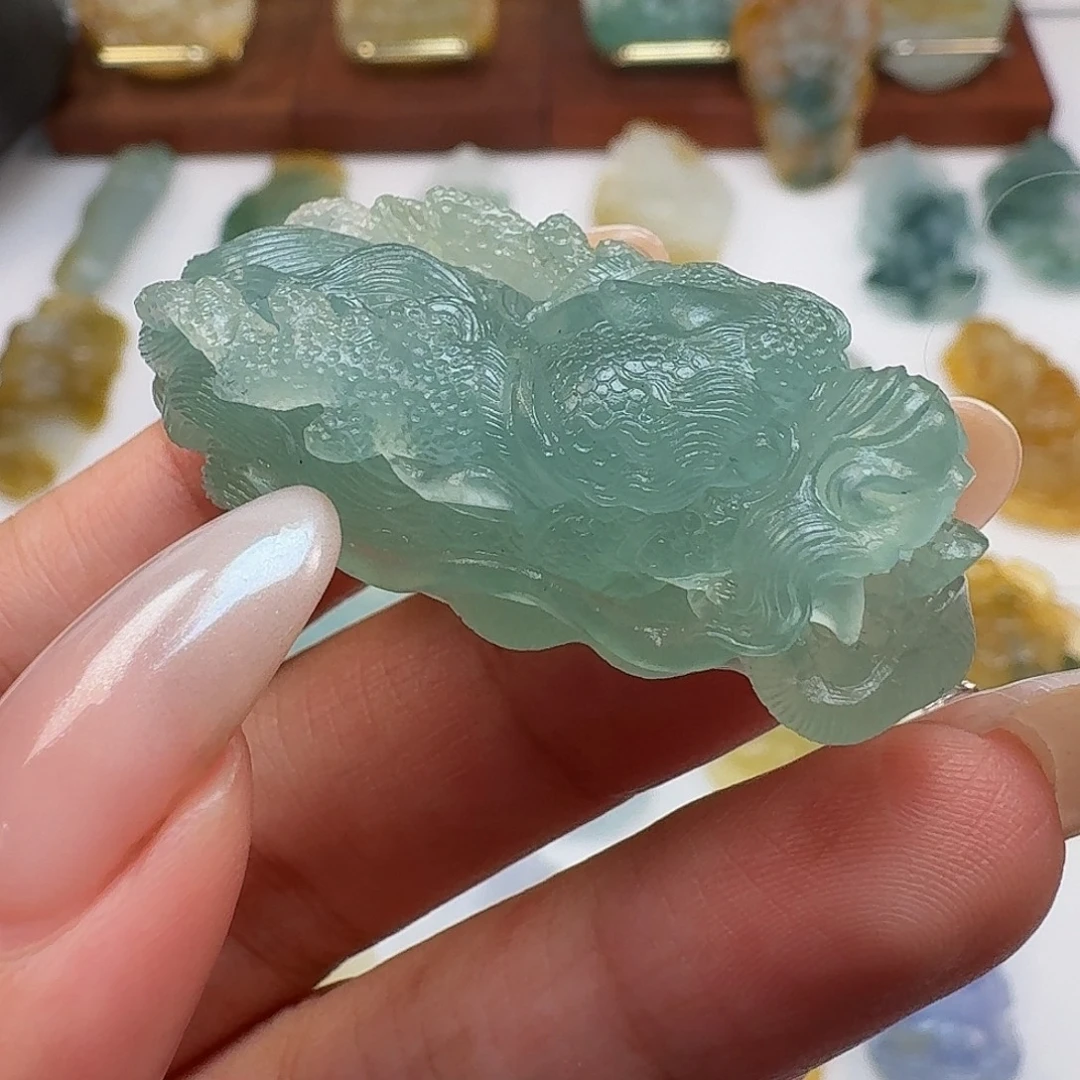 霖***.定制翡翠未镶嵌毛货