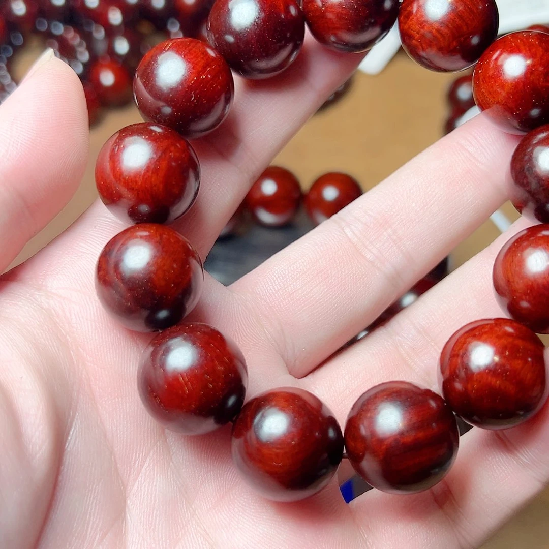 小叶紫檀手串/手链18琴料瘤疤多星