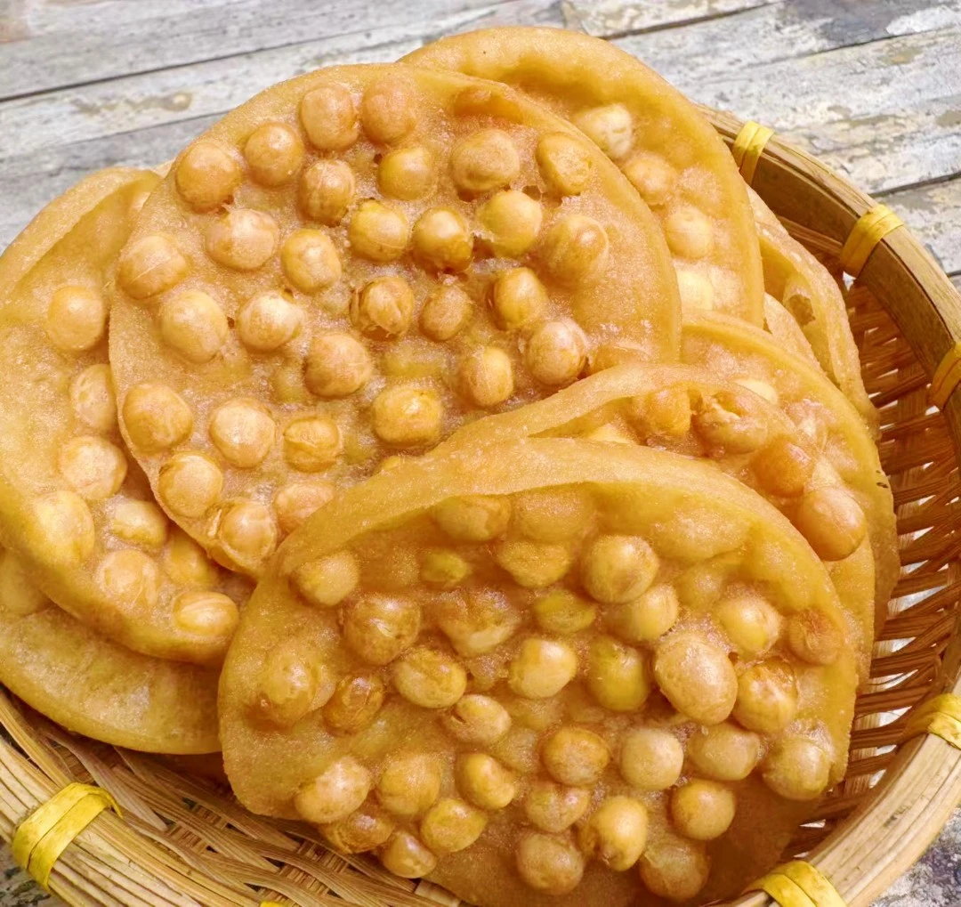 江西豆饼特产锅巴饼干零食赣州月亮巴粑小吃豆子饼香脆油炸