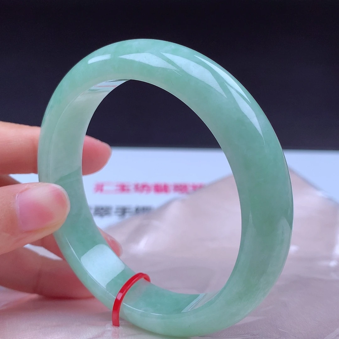 翡翠未镶嵌手镯手镯000940