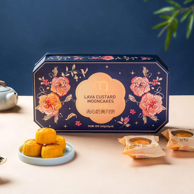 麦臻选奶黄流心月饼 360g