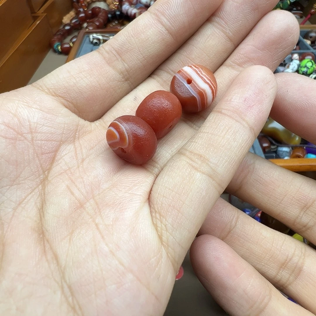 未镶嵌玛瑙/玉髓珠宝半成品