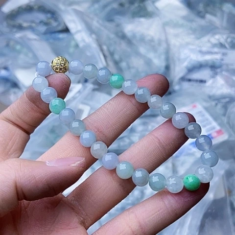 未镶嵌手串翡翠36