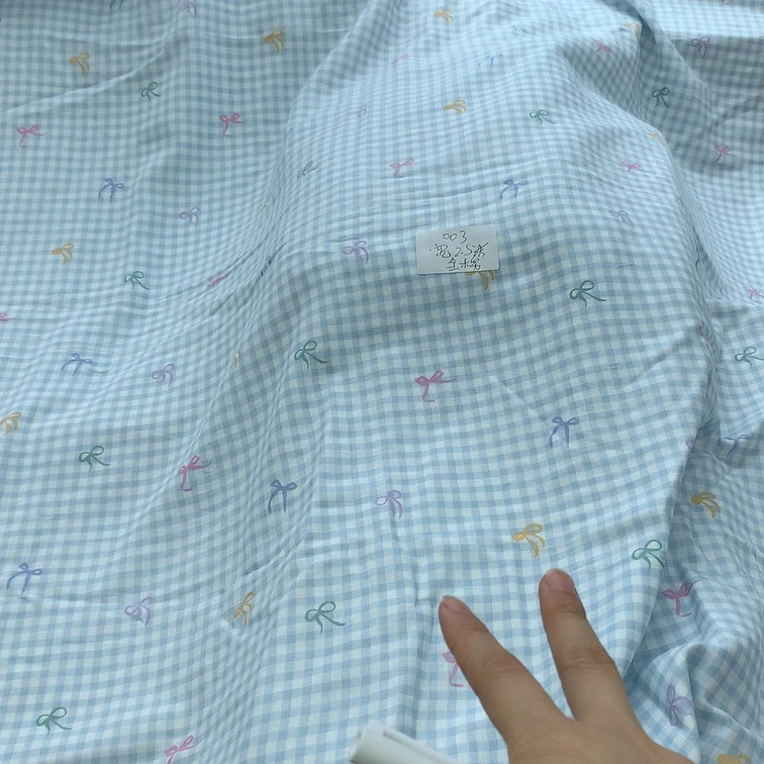 棉003全棉母婴A类双层纱2.5米宽